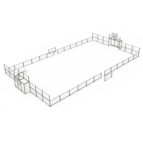 Playground multisport field - FIT STADIUM series - Veco Urban Design - public