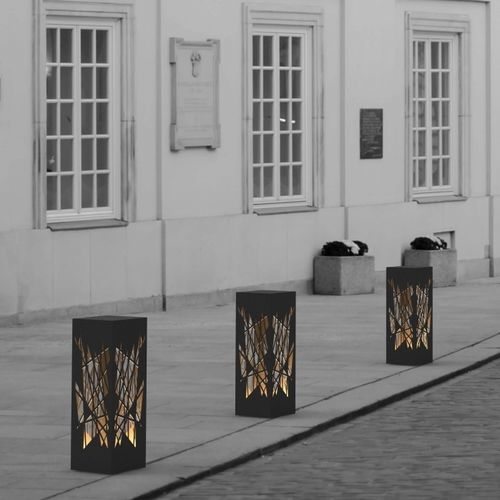 Security bollard - LI IL 01 - Veco Urban Design - iron / luminous / for public space