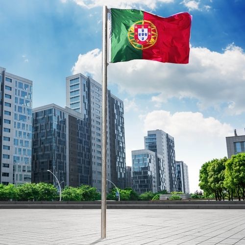 Flag pole - MA 05 - Veco Urban Design - brushed stainless steel