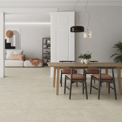 Porcelain stoneware tile - LEIRIA - KTL Ceramica - natural finish / indoor / living room