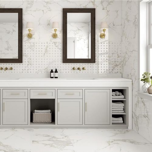 Porcelain tile - VARENNA - Vitacer - high-gloss / satin / indoor