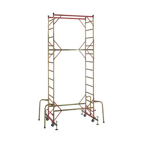 Steel scaffolding - MITO - Facal - zinc-plated steel / high / on casters