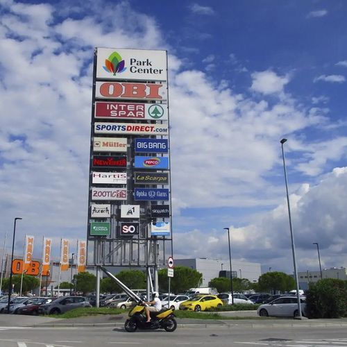 Floor-mounted advertising sign - TOWER - Elmont Bled d.d. - LED