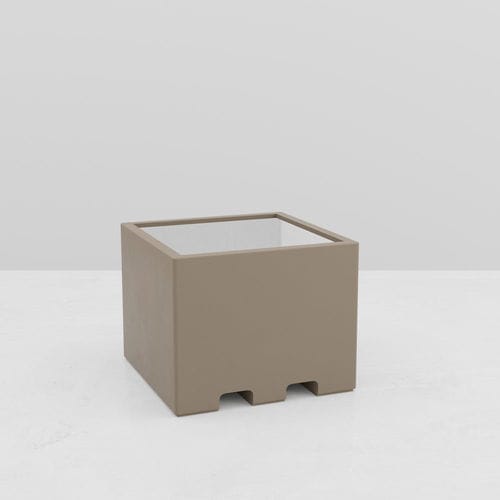 Polyester planter - ARGOS - ARTEPOT - composite / fiberglass / resin