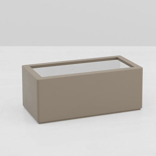 Polyester planter - GAIA - ARTEPOT - composite / fiberglass / resin