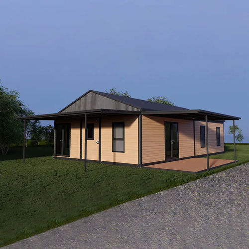 Prefab house - Mix - Zhejiang Putian Integrated Housing Co., Ltd. - bungalow type / anti-seismic / contemporary