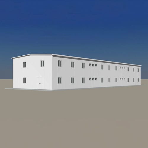 Prefab building - PT220215 - Zhejiang Putian Integrated Housing Co., Ltd. - steel / steel framing / for office
