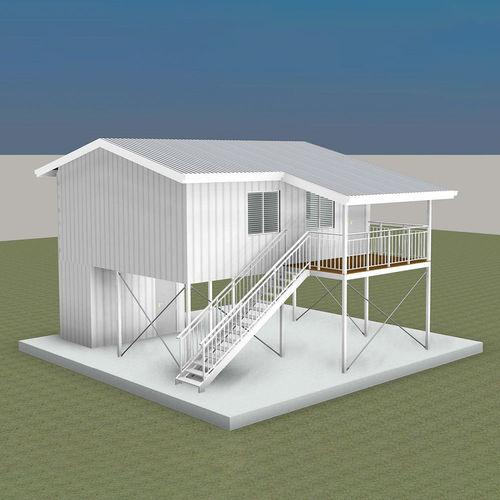 Prefab house - PT220724 - Zhejiang Putian Integrated Housing Co., Ltd. - eco-friendly / contemporary / single-story