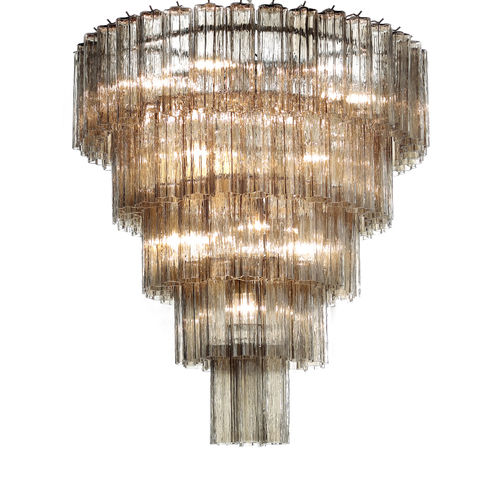 Contemporary chandelier - TRONCHI - SimoEng SRLS - glass / Murano glass / metal