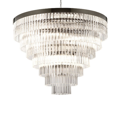 Contemporary chandelier - BELT - SimoEng SRLS - glass / Murano glass / commercial