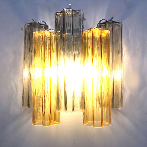 Contemporary wall light - TRONCHI - SimoEng SRLS - indoor / glass / Murano glass