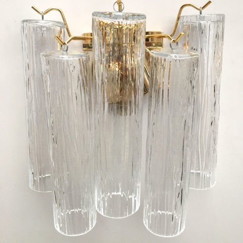 Contemporary wall light - CILINDRI - SimoEng SRLS - indoor / glass / Murano glass