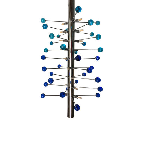Pendant lamp - CACTUS - SimoEng SRLS - metal / glass / Murano glass