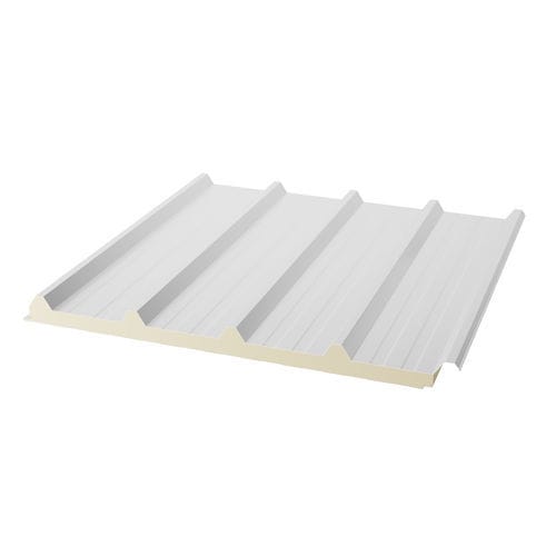 Roof sandwich panel - EP-5R - EGEPANEL ENDUSTRI A.S. - metal facing / glass wool core