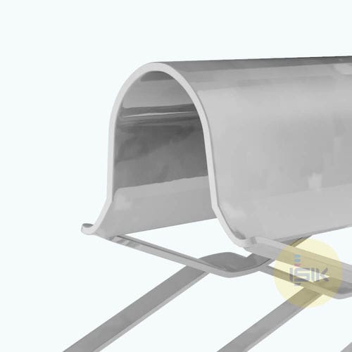 Galvanised steel decorative profile - G1000 - ISIK PERDE RAYLARI SAN. TIC A.S. - inside corner / corner / rounded edge