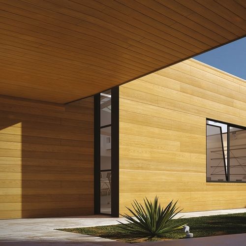 Exterior wallcovering ForMe interior / aluminum / printed