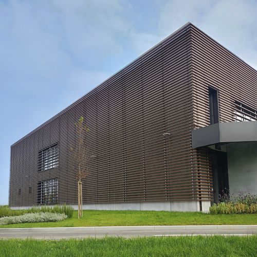 Horizontal cladding - BATTENS 50 - ForMe - tube / extruded aluminum / clip-on
