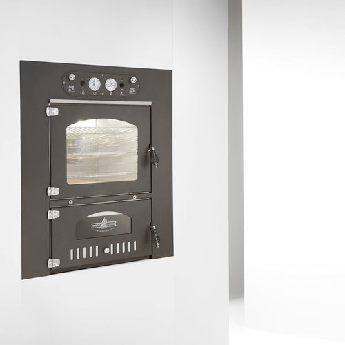 Home pizza oven - ECO - Rossofuoco Srl - wood-burning / convection / built-in
