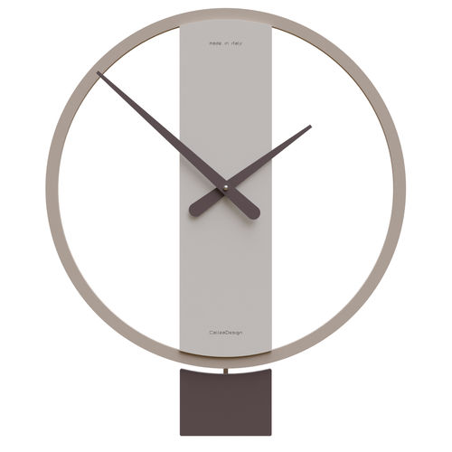 Contemporary clock - Kurt - Calleadesign snc di L. Callea e C - wall-mounted / analog / aluminum