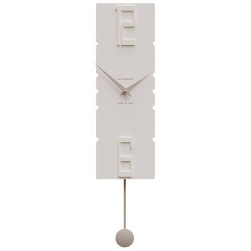 Contemporary clock - Rock - Calleadesign snc di L. Callea e C - wall-mounted / analog / aluminum