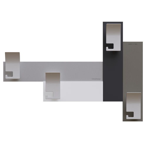 Wall-mounted coat rack - Stripes - Calleadesign snc di L. Callea e C - contemporary / wooden / MDF