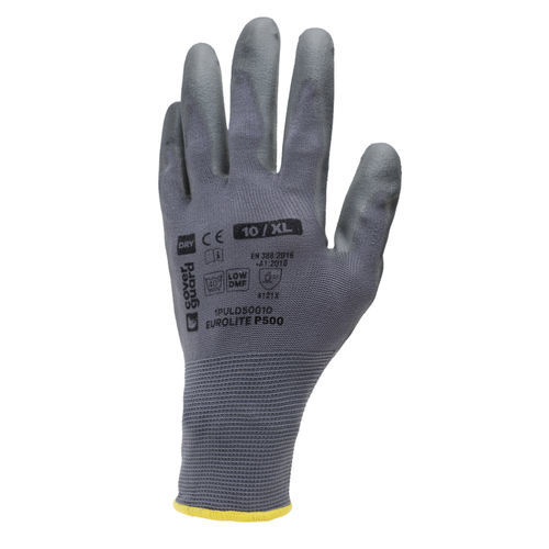 Handling glove - EUROLITE P500 - Coverguard - thermal protection / polyurethane / polyamide