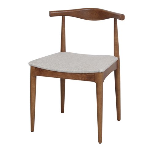 Scandinavian design chair - RANGER - MisterWils - indoor / fabric / ash base
