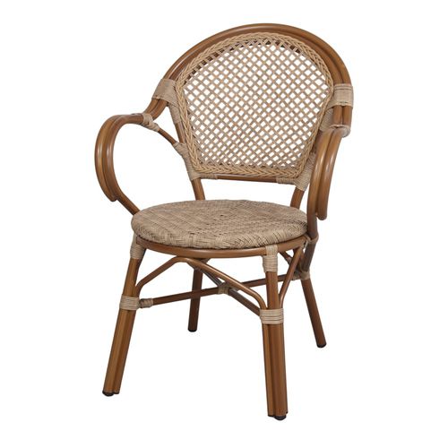 Contemporary chair - LAUDRY - MisterWils - outdoor / garden / indoor