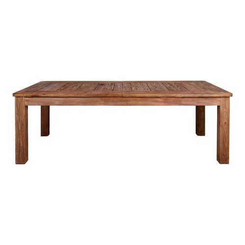 Contemporary dining table - ORTEGA - MisterWils - pine / wooden base / rectangular