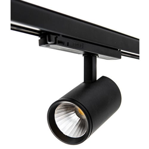 LED track light - CLF-075 - CELUX ILUMINACIÓN - round / aluminum / polycarbonate