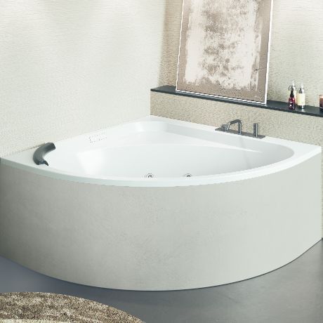 Corner bathtub - STYLE C - NOVELLINI - for homes / professional / acrylic