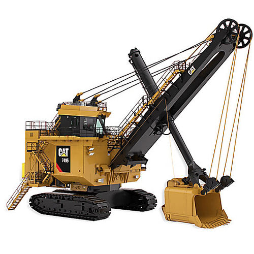 Crawler excavator - 7495 HYDRACROWD - CATERPILLAR - cable / for construction / electric