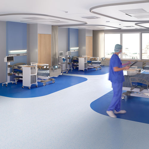 Vinyl flooring - MIPOLAM PLANET  - Gerflor - Contract Sport & Contract Flooring - indoor / educational / for heavy traffic