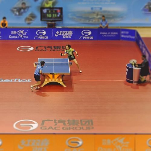 Portable sports flooring - TARAFLEX® TENIS TABLE  - Gerflor - Contract Sport & Contract Flooring - indoor / vinyl / fiberglass