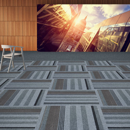 Carpet tile - SQMILE EXEC  - Gerflor - Contract Sport & Contract Flooring - tufted / cut pile / nylon