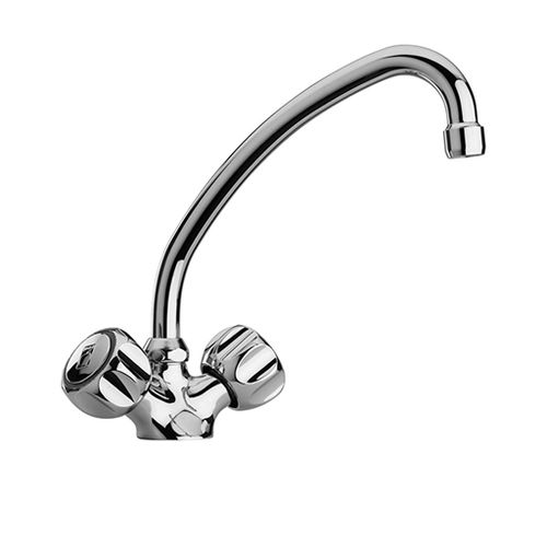 Countertop double-handle mixer tap - ARNO : 37..570 - Paini - chromed metal / kitchen / 1-hole