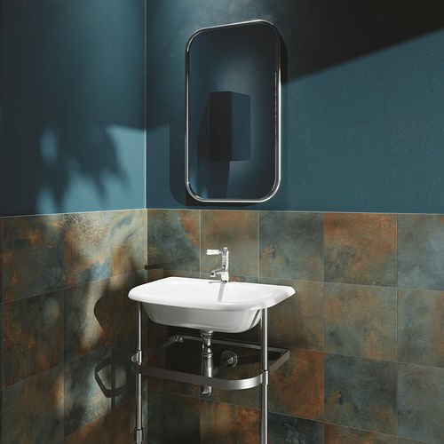 Porcelain stoneware tile - BLAZE - CERAMICHE CAESAR - matte / natural finish / brushed