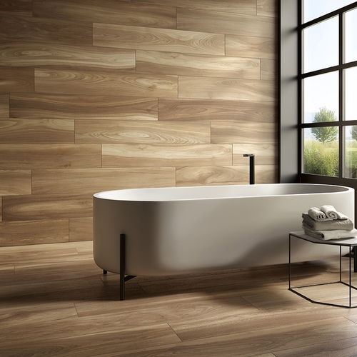 Porcelain stoneware tile - LODGE - CERAMICHE CAESAR - matte / natural finish / textured