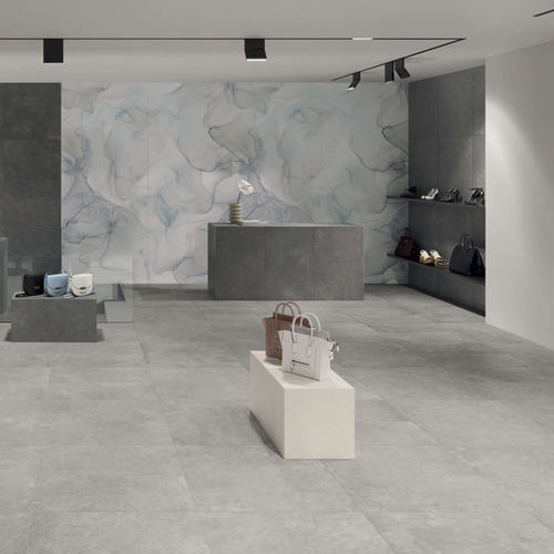 Porcelain stoneware tile - GRIGIO - CERAMICHE CAESAR - matte / textured / indoor