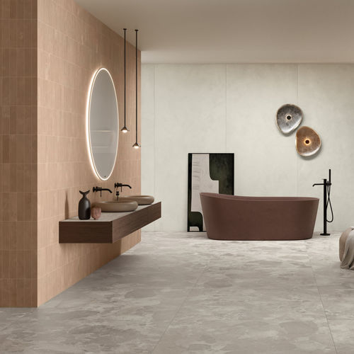Porcelain stoneware tile - BLOOMSTONE SILT - CERAMICHE CAESAR - matte / indoor / floor