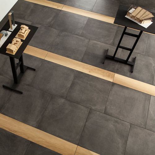 Porcelain stoneware tile - GROUND - CERAMICHE CAESAR - matte / natural finish / indoor