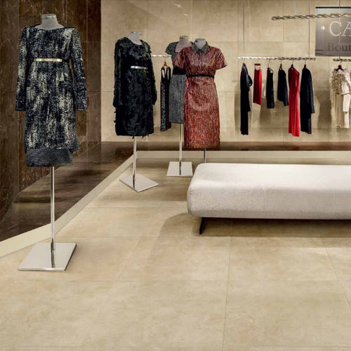 Marble look tile - MARFIL - CERAMICHE CAESAR - porcelain stoneware / polished / matte