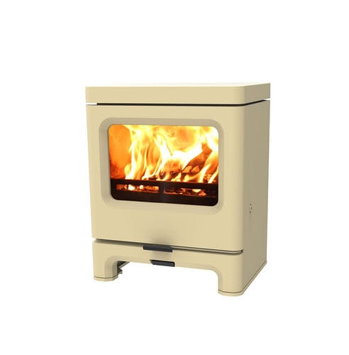 Wood heating stove - SKYE 5 - CHARNWOOD - 0 - 5 kW / 7 kW / floor-mounted