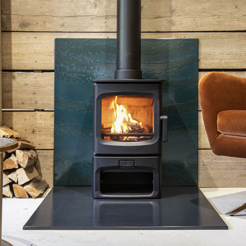 Wood heating stove - AIRE 3 - CHARNWOOD - 0 - 5 kW / floor-mounted / minimal