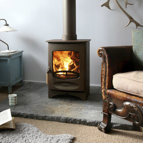 Wood heating stove - C-Four - CHARNWOOD - 0 - 5 kW / free-standing ...