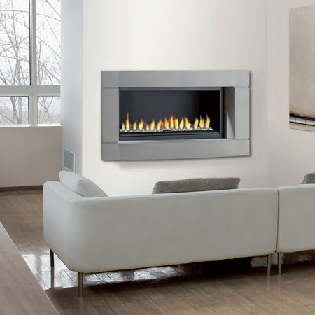 Gas fireplace - LOFT - BRISACH SAS - built-in / Single-sided / closed hearth