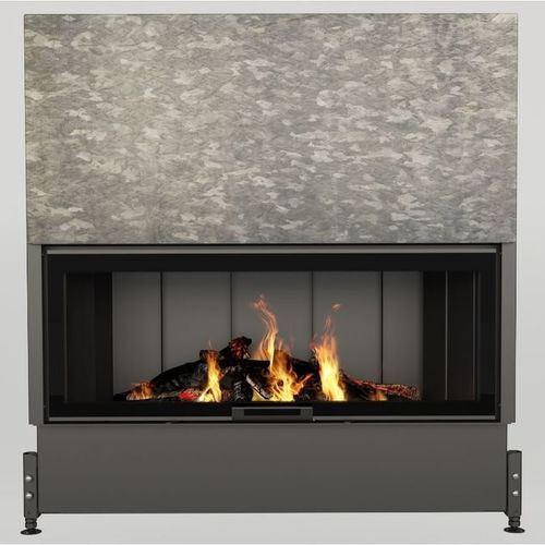 Wood-burning fireplace insert - CLOUD 130 R - Cheminées de Chazelles