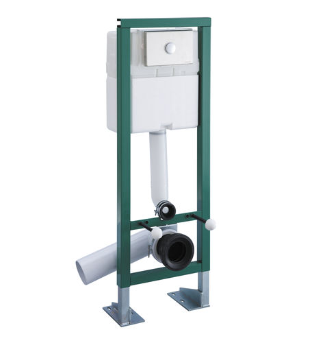 Installation unit with toilet tank - 18585 - PRESTO