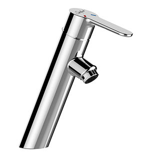 Bathroom sink mixer tap - 74001 - PRESTO - handbasin / countertop / brass