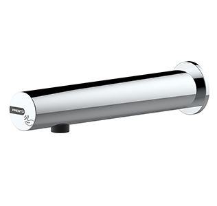 Bathroom sink single tap - 57100 - PRESTO - wall-mounted / electronic / brass